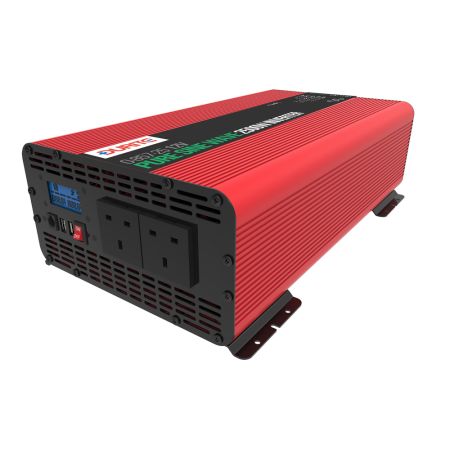 DURITE 0-857-25 2500W 12V DC to 230V AC Compact Sine Wave Voltage Inverter