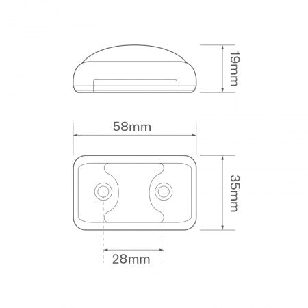 Marker Light - LED Autolamps 35 Series
