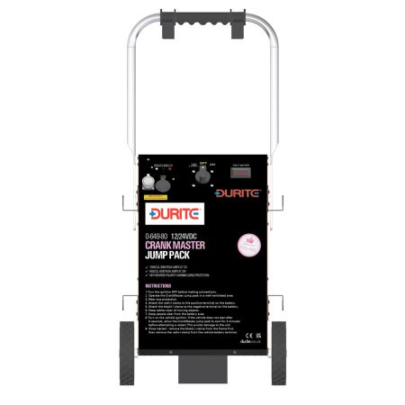 Heavy-Duty Crank Master Trolley Starter - 12/24V, 2000A - 0-649-80