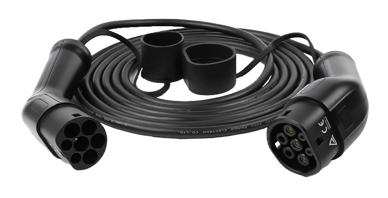 Three Phase EV Type 2 Extension Cable - 480VAC 0-731-17 (16a) / 0-731-33 (32a)