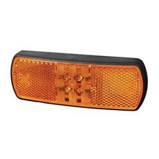 Lamp Side Marker Amber LED 12-24 volt