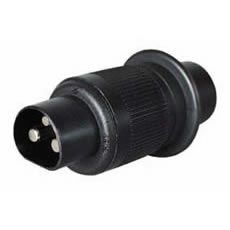 Plug Non-Reversable 3 Pin Plastic