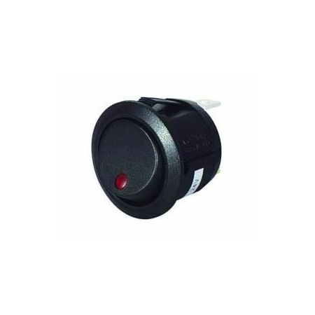 Durite Round Rocker Switch