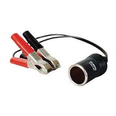 Cigarette Lighter Socket with Red and Black Clips