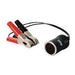 Cigarette Lighter Socket with Red and Black Clips