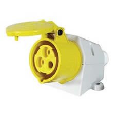 Socket Surface Mounted 16 amp 110 Volts