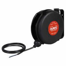 Retractable Cable Reel 2 Core 7+1 metres