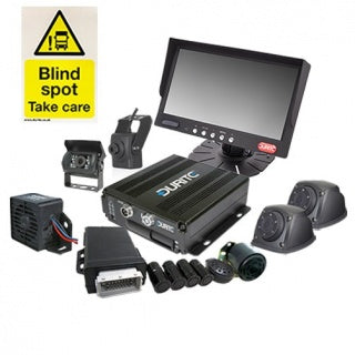 FORS Recommended DVR Kit For Rigid Vehicles Over 7.5T - SD Card - 4-776-51 12V/24V DC