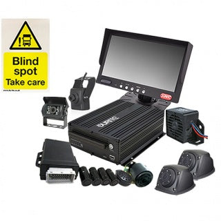 FORS Recommended DVR Kit For Rigid Vehicles Over 7.5T - Hard Drive - 4-776-52 12V/24V DC