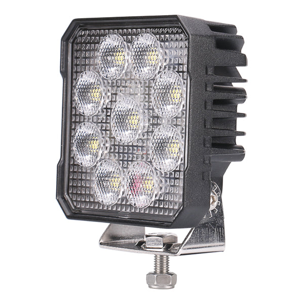 45W LED Work Lamp With Amber Warning Light - 12/24V 0-420-08