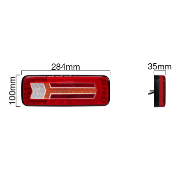 LED 6 Function Rearlamp Combination Universal