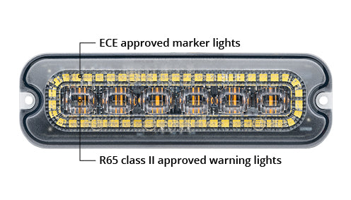 'Halo' Combination Hazard/Marker Light