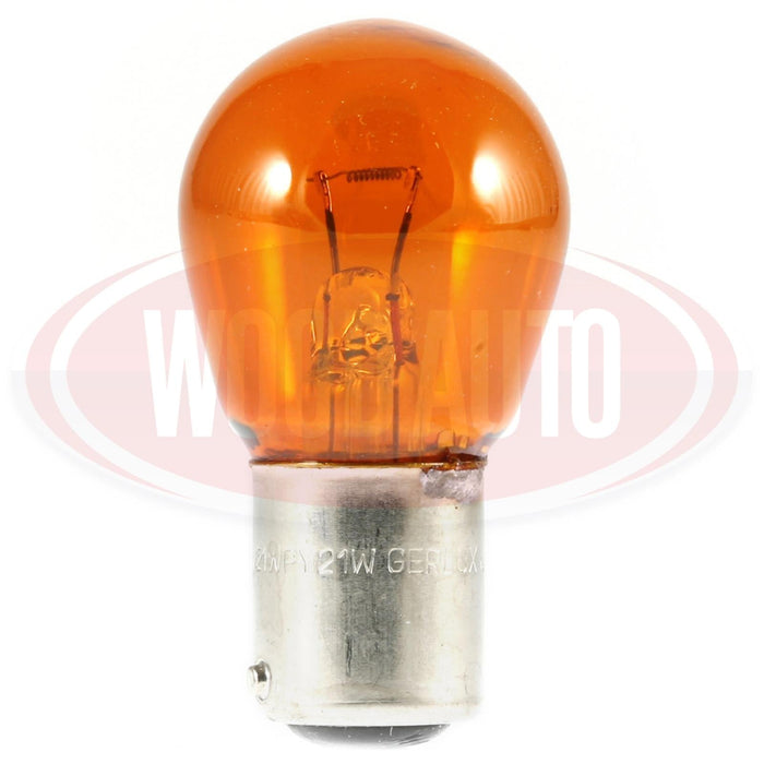 566A 24V NON-HALOGEN BULB, 21/4W, BAZ15d (PK10)