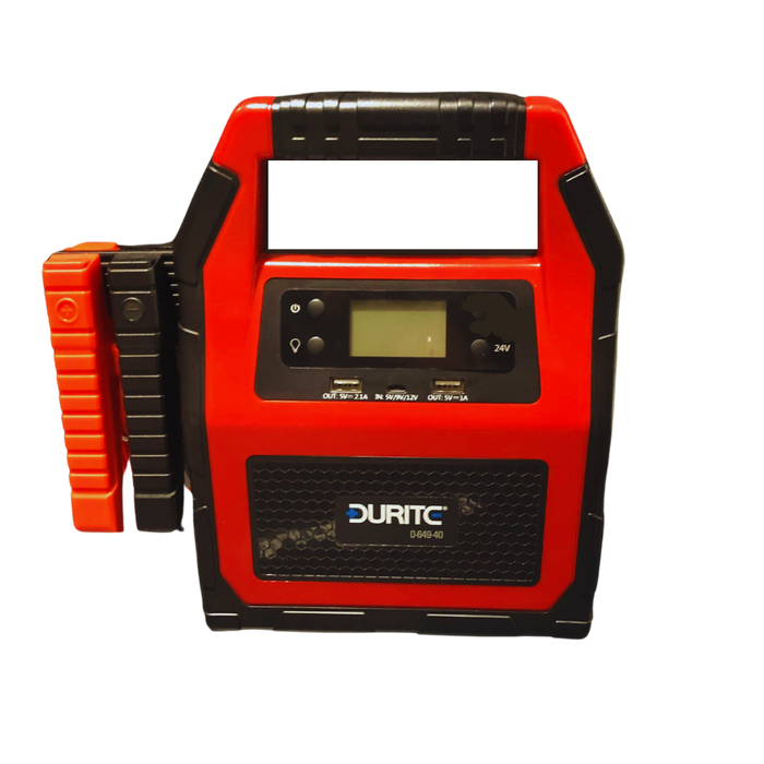 Durite High Power Jump Start Battery Charger and Power Pack - 0-649-40