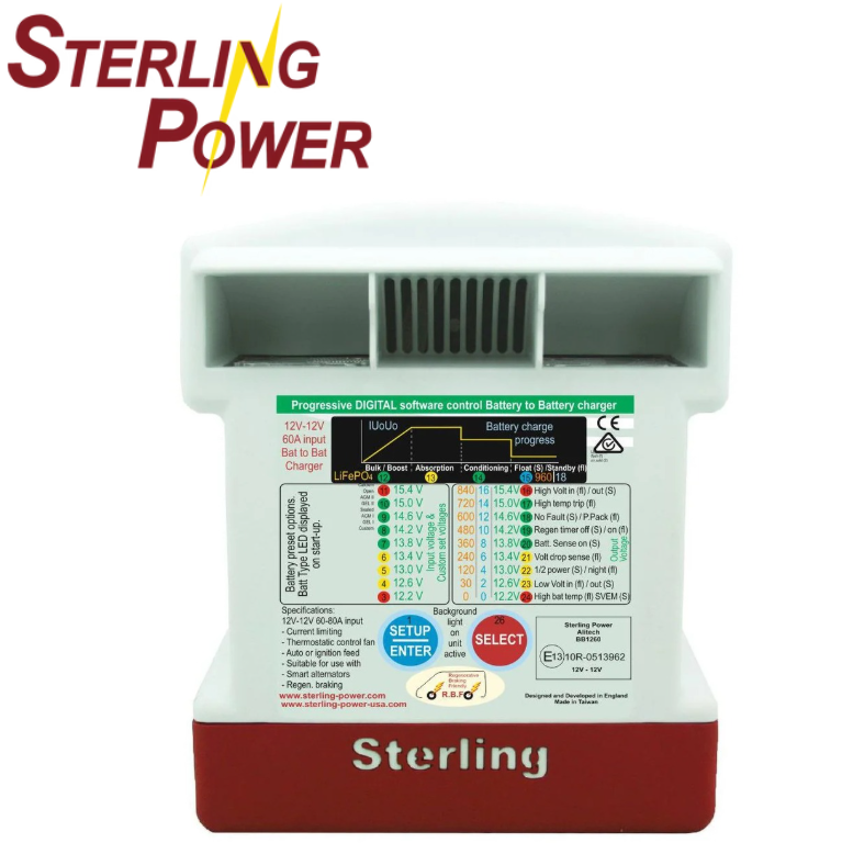 Sterling Battery to Battery Charger 12v 60a
