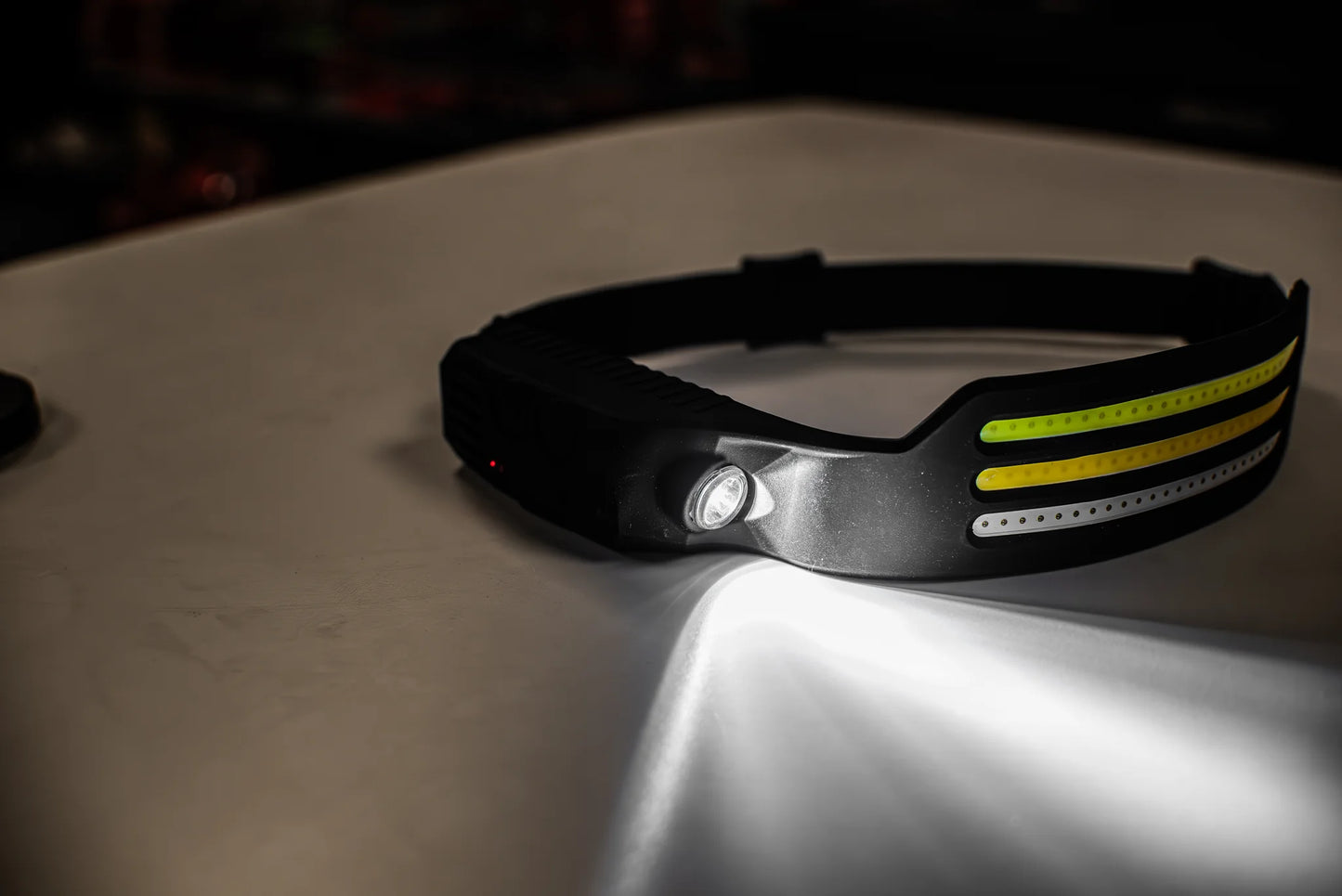 POWERHAND Headband Torch Rechargeable
