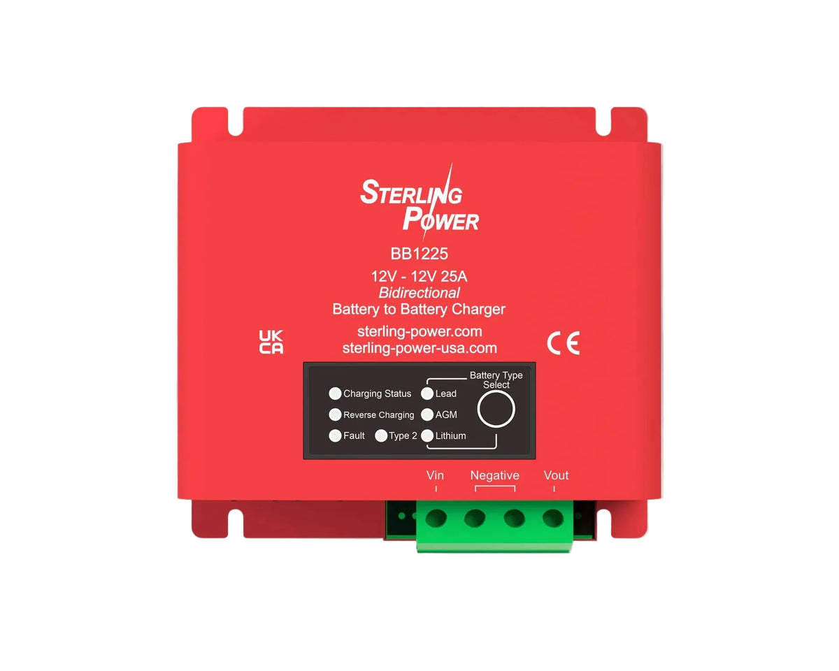 Sterling Battery to Battery Charger 12v 25A