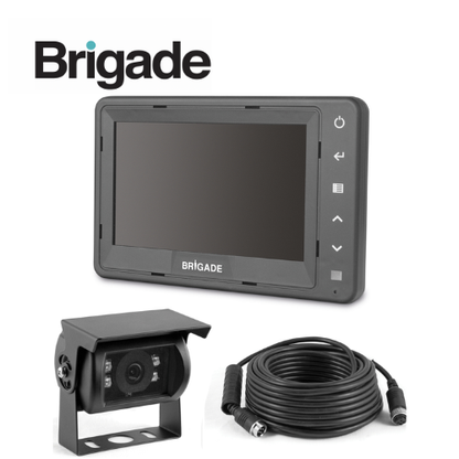 Brigade Camera + 5"Monitor System For Rigid Vehicles