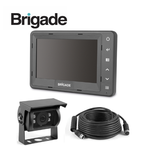 Brigade Camera + 5"Monitor System For Rigid Vehicles