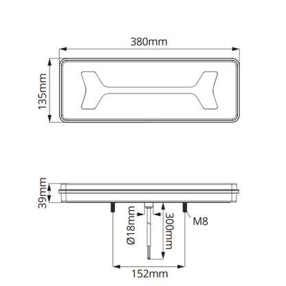 Large Rear Combination Lamp LED