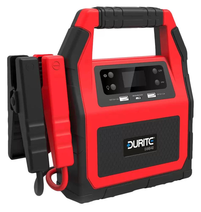 Durite High Power Jump Start Battery Charger and Power Pack - 0-649-40